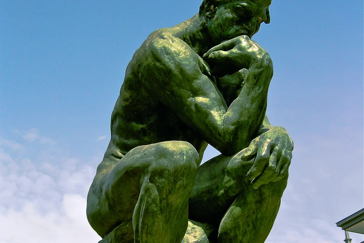 The Thinker by Auguste Rodin