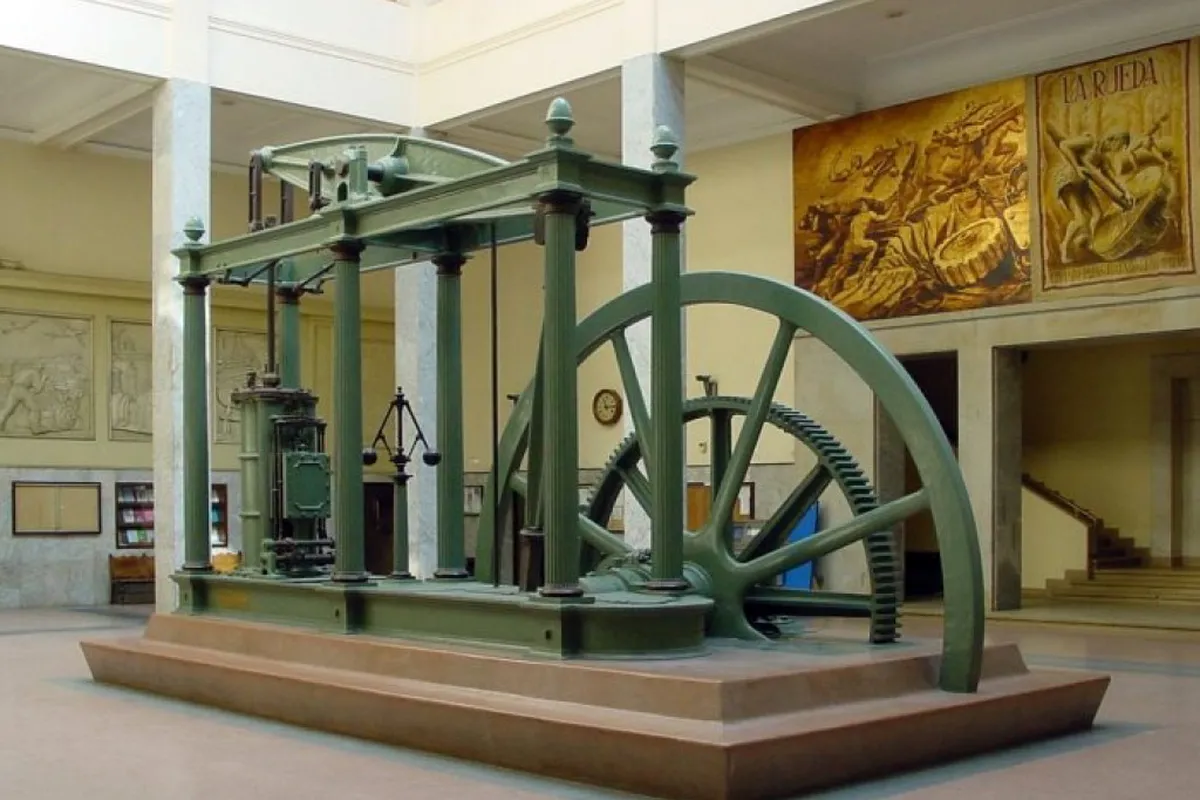Boulton–Watt steam engine of the Industrial Revolution